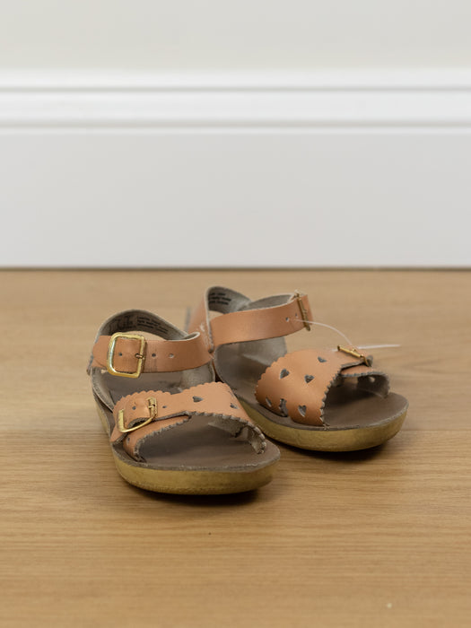 Salt Water Sandals Pink Heart