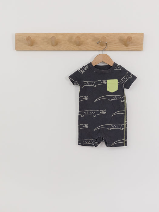 Tea Crocodile Romper