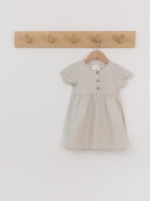 Mebie Baby Dress Taupe