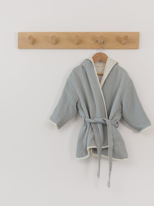 Coco Village Organic Cotton Hooded Bathrobe