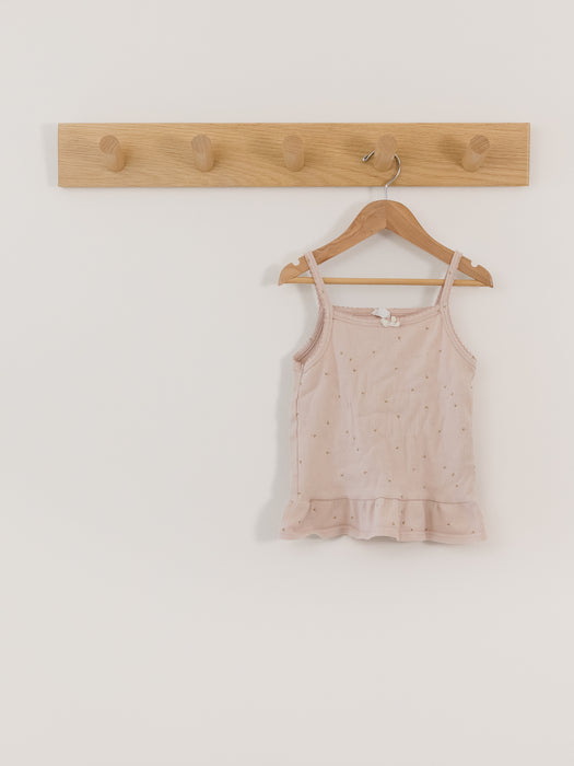 Jamie Kay Ribbed Peplum Tank