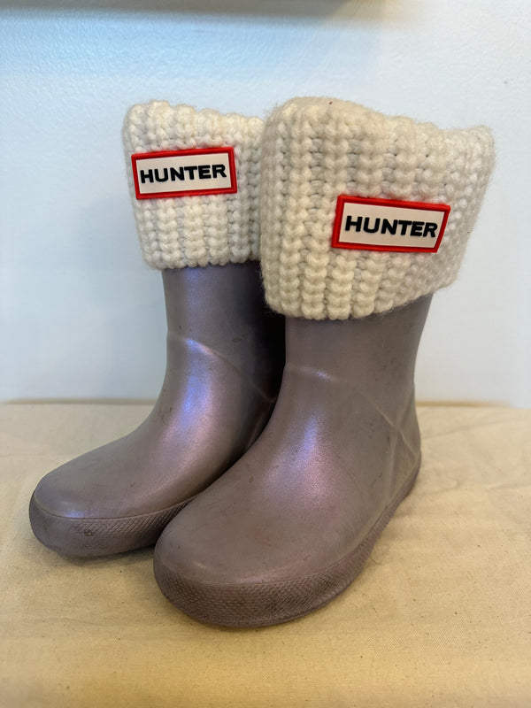 Hunter Boot- size 8