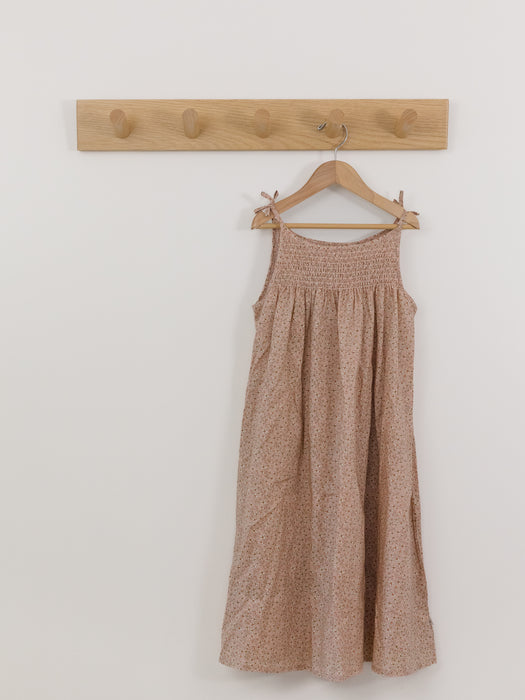 Wheat Smocked Sundress