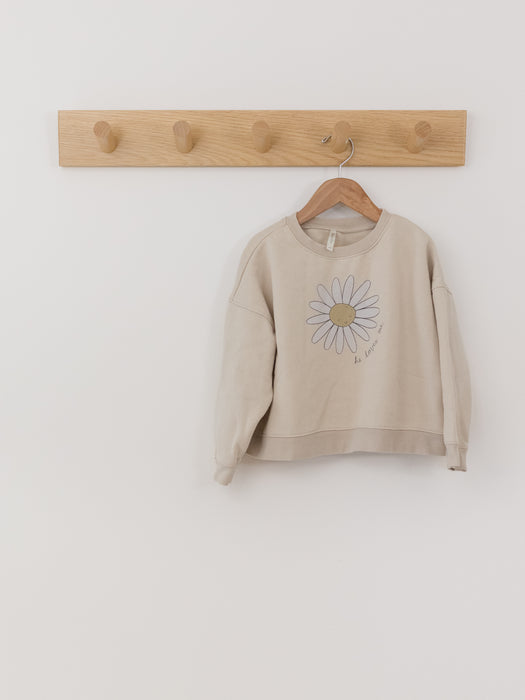 Quincy Mae Boxy Sweater - Daisy