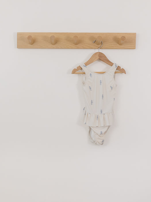 Rylee + Cru Seahorse Skirted Swimsuit