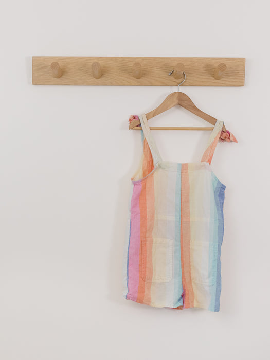Billabong Rainbow Stripe Chambray Romper