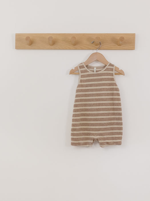 Rylee & Cru Striped Shortie Romper