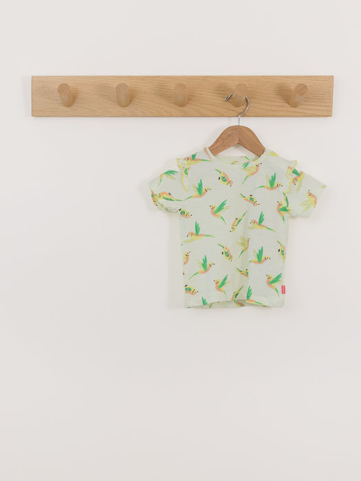 Noppies Parrot Ruffle Tee