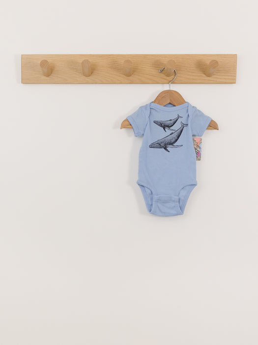 Dottie Handmade Blue Whale Onesie