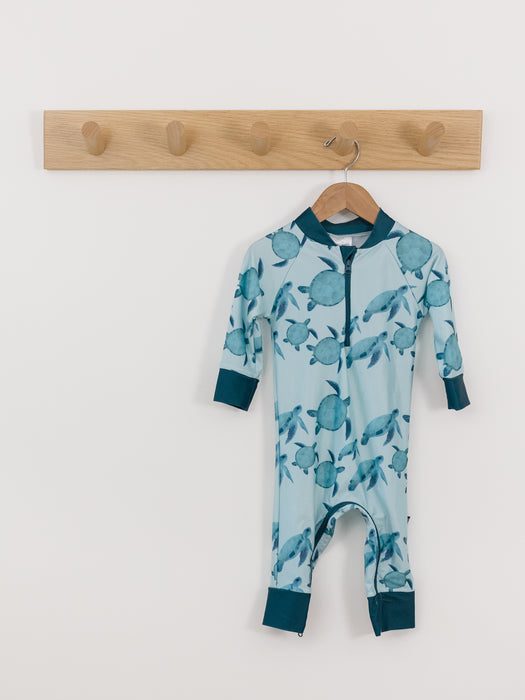 Honeysuckle Swim Co. Turtley Cute Sunsuit