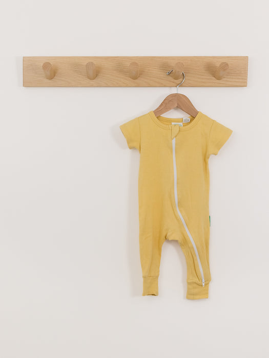 Parade Yellow Short Sleeve Romper