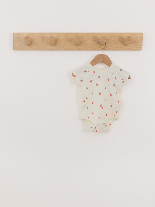 Pehr Strawberry Print Onesie