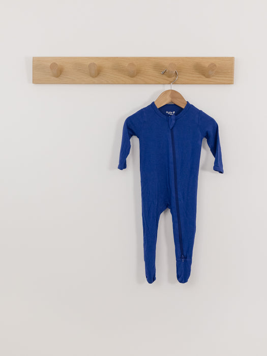 Kyte Cobalt Zippered Footie Sleeper