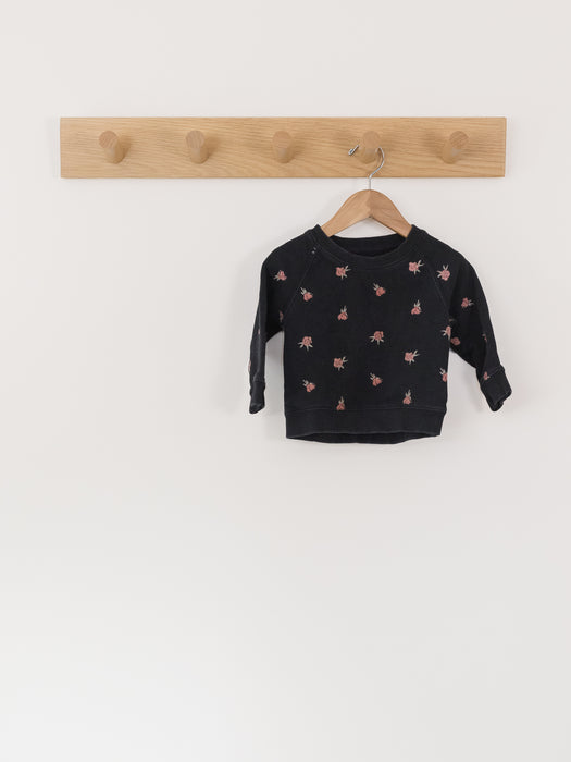 Brunette The Label Rose Sweatshirt