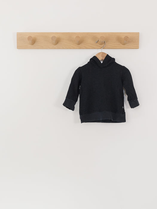 Tiny Button Apperal - Bamboo Hoodie || Black
