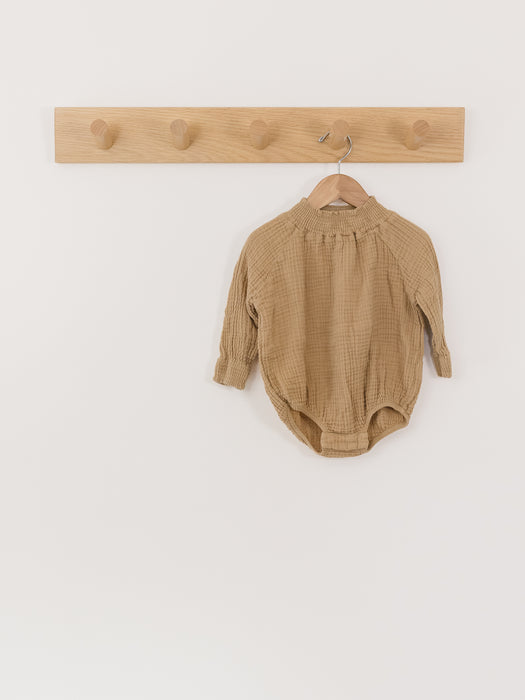The Simple Folk Muslin Bubble Romper