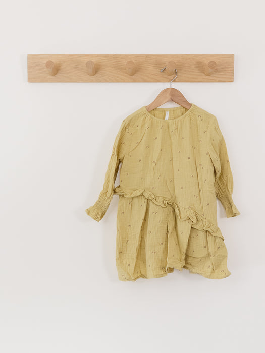 Rylee & Cru Yellow Ruffle Dress