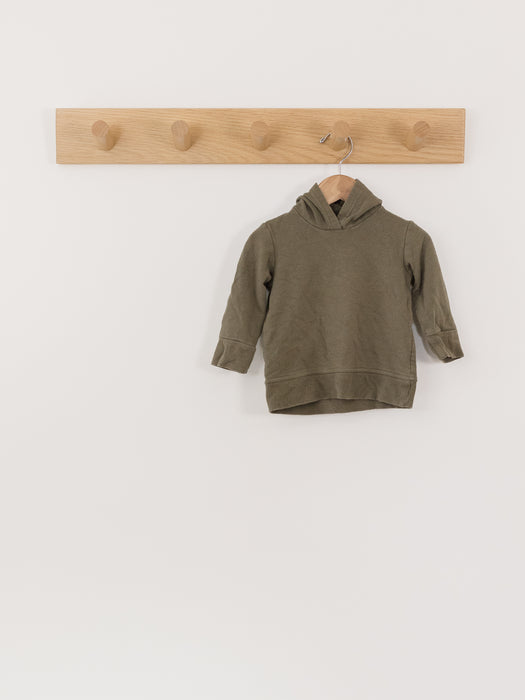 Tiny Button Apperal - Bamboo Hoodie || Army Green