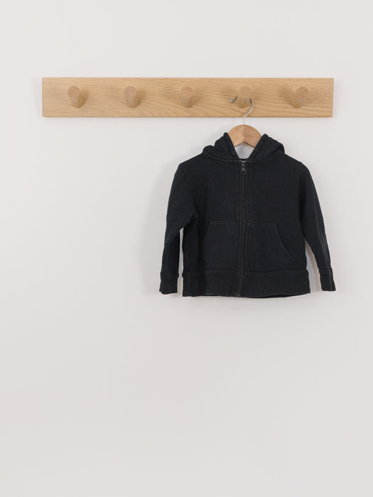 Mini Mioche Zip Up || Black
