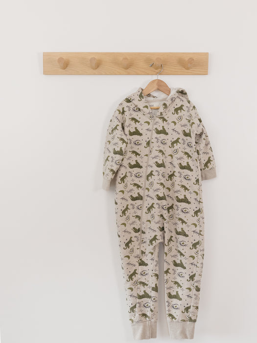 Little Rowe Romper with Hood