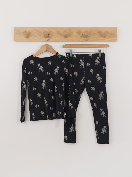 Kyte Long Sleeve Pajamas | Black