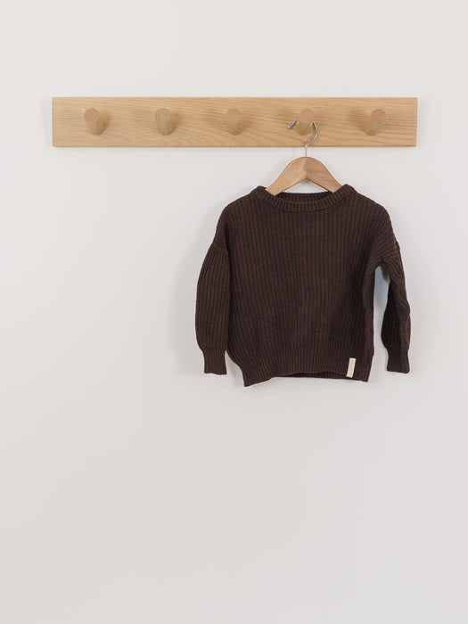 Jax + Lennon Sweater || Brown