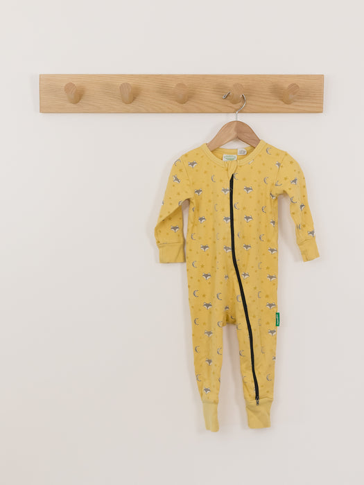 Parade Yellow 2-Way Zip Romper