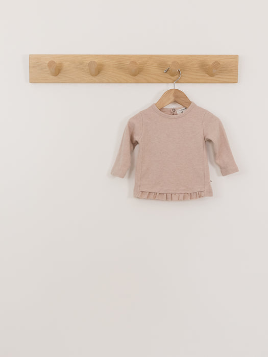 1+ In The Family Ruffle Hem Top