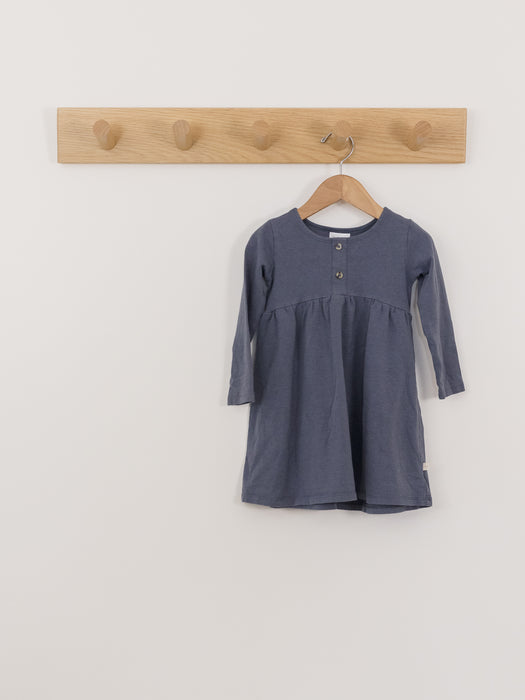 Jax & Lennon Long Sleeve Henley Swing Dress