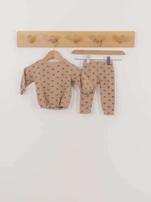 Rylee + Cru Spongy Knit Set || Floral