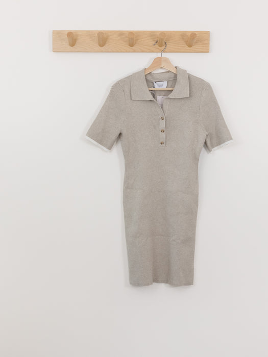 Legoe Heritage Maternity Collared T-shirt Dress