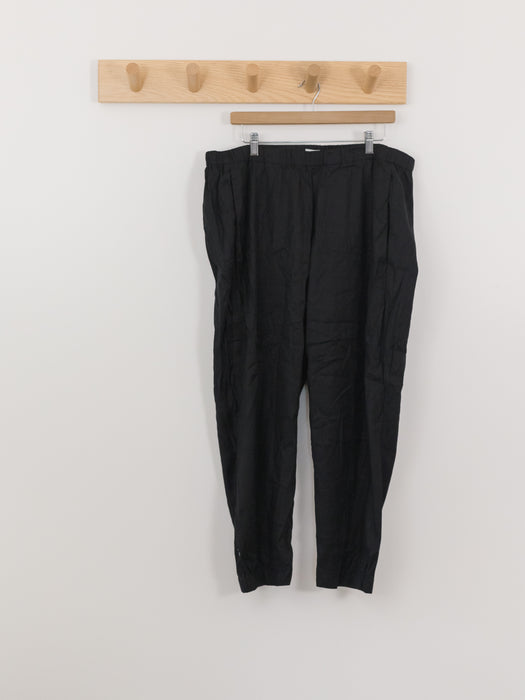 Babaton Linen Pull On Pant