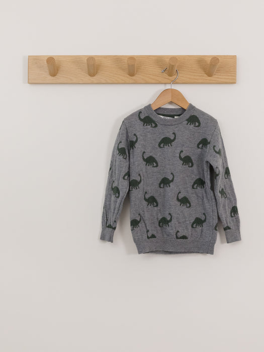 North South Merino Dinosaur Sweater