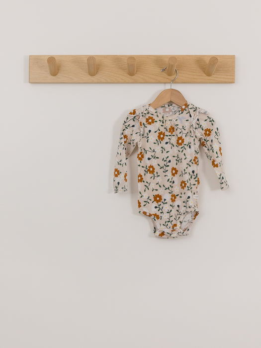 Loulou Lollipop Longsleeve Ruffle Onesie