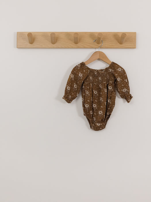 Rylee & Cru Smocked Bubble Romper
