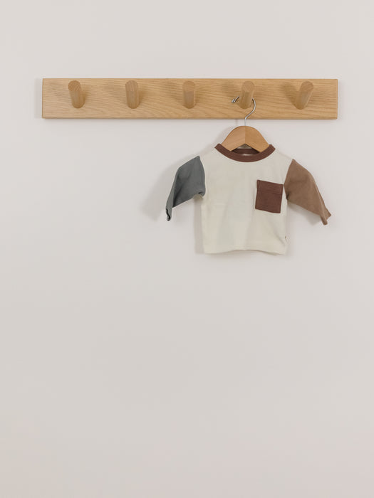 Quincy Mae Color Block Tee