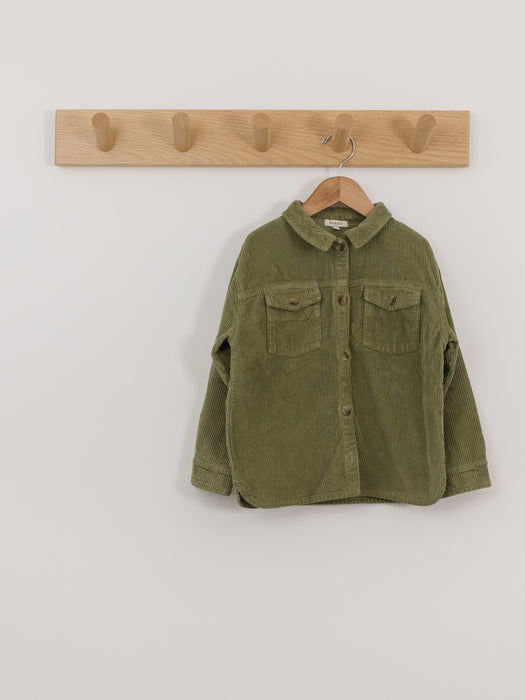 Marlot Paris Green Corduroy Shacket