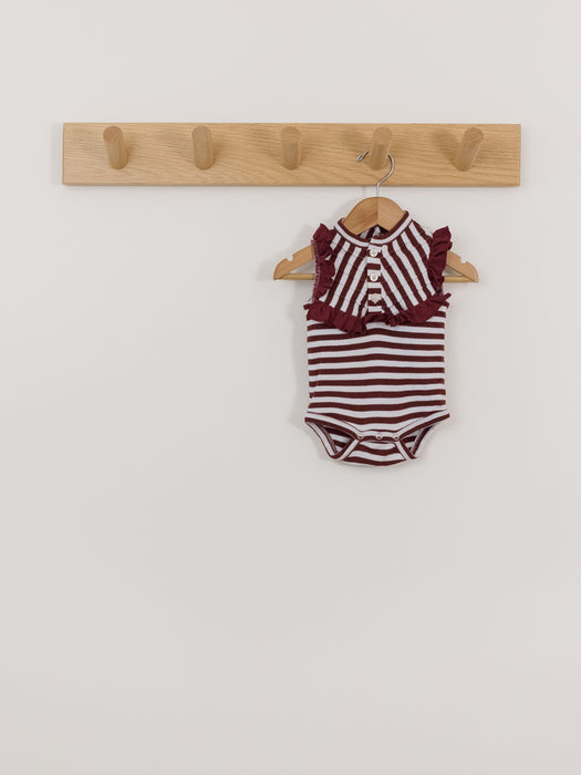 Kate Quinn Ruffle Sleeve Romper