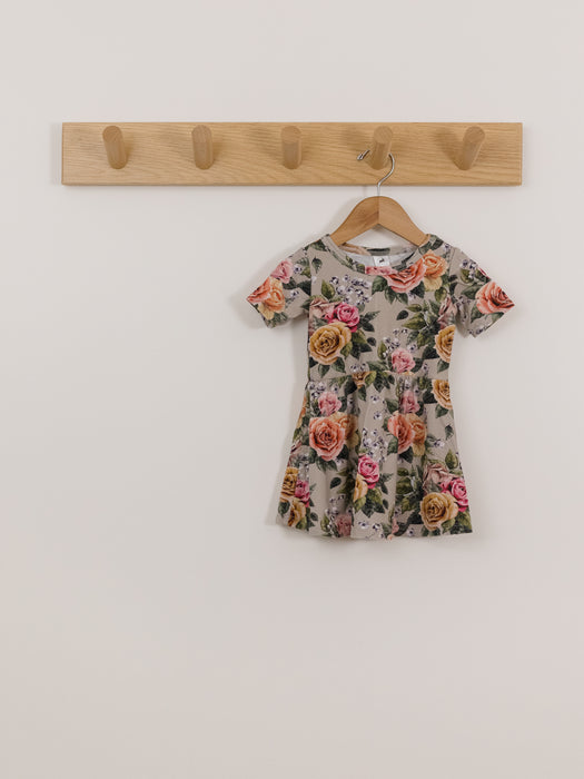 Little & Lively Daphne Dress (Antique floral)