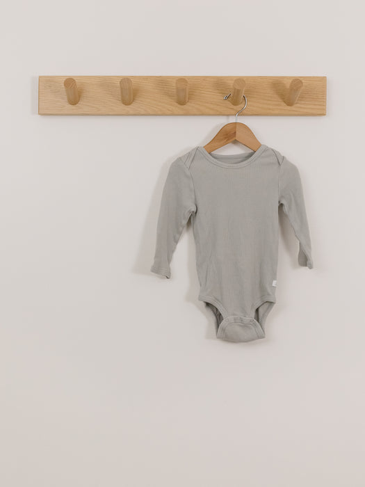 Lou Lou Lollipop Sage Waffle Onesie