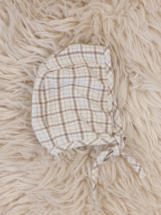 Quincy Mae Plaid Bonnet