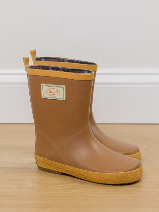 Bonpoint Ochre Rubber Rain Boots