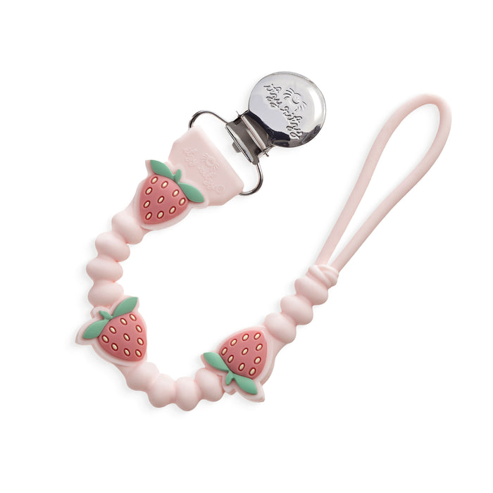 Itzy Paci Strap Plus™ - Strawberry