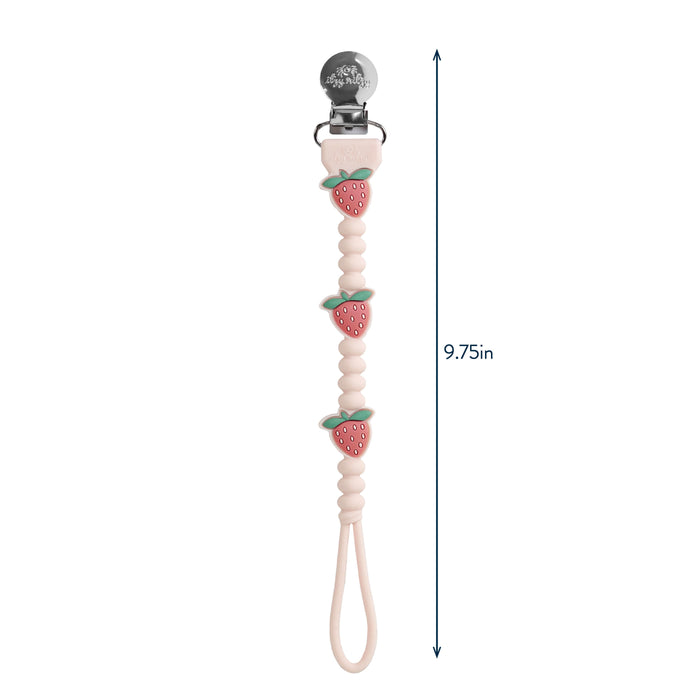 Itzy Paci Strap Plus™ - Strawberry