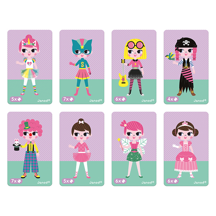 MAGNÉTI'BOOK - GIRL COSTUMES