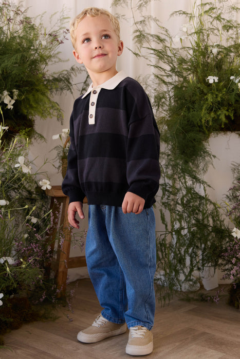 Rowan Knit Jumper - Rowan Stripe