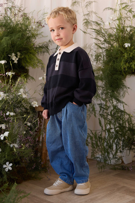 Rowan Knit Jumper - Rowan Stripe