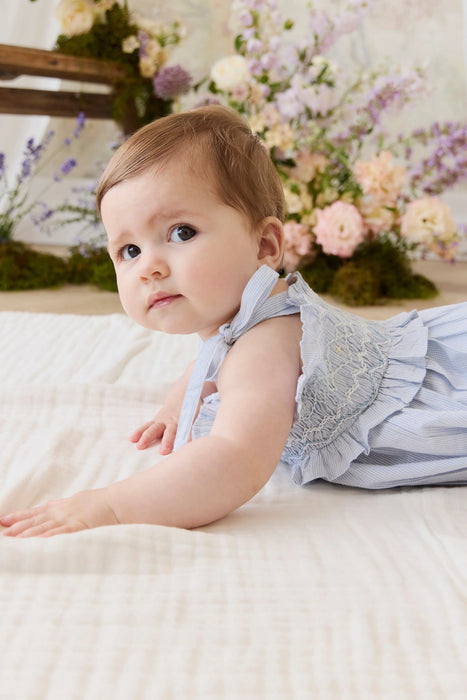 Organic Cotton Desiree Playsuit - Petite Check