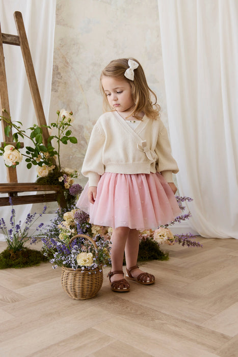 Lottie Skirt - Petite Heart Carnation