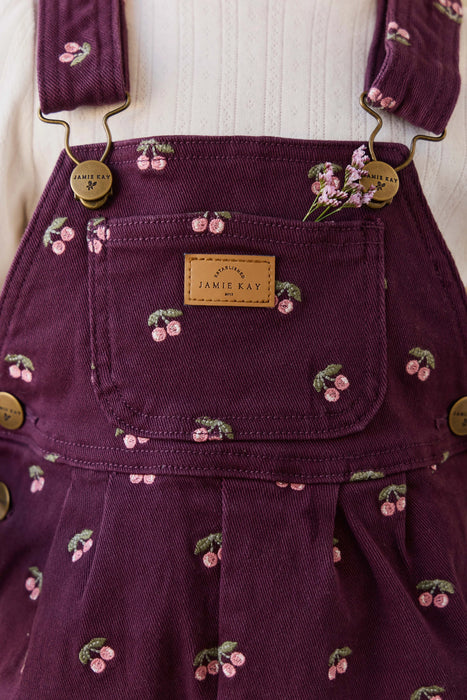 Blair Overall - Cherry Fig